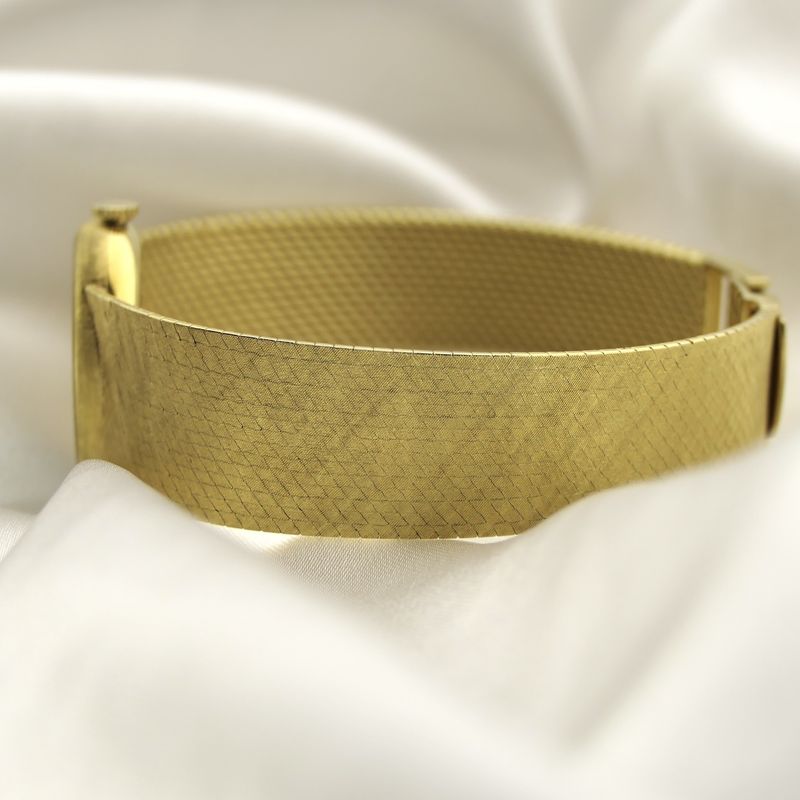 Image 16 of Chopard Genève Cocktail Watch 4010 1; Vintage 18k. gouden horloge met malachiet wijzerplaat