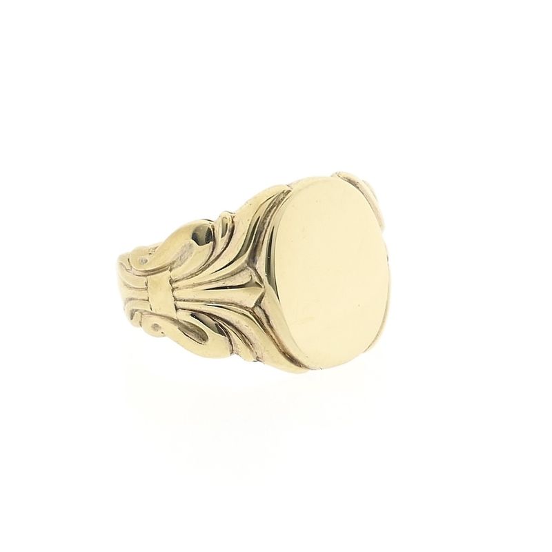 Image 4 of Vintage gold signet ring | Men