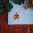 Image 2 of Gold zodiac sign pendant; Leo | Fabiola