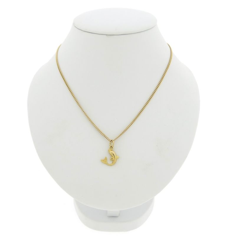 Image 8 of Golden dolphin pendant