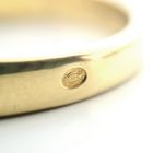 Image 6 of 18 carat yellow gold ring | 0.49 ct diamond