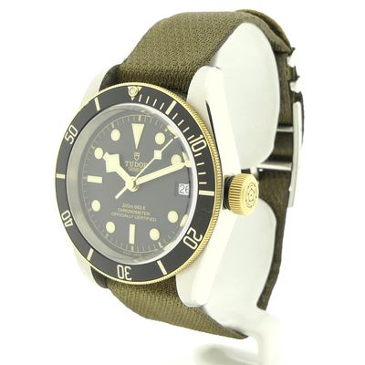Image 2 of Tudor Black Bay; Gold/steel men's watch