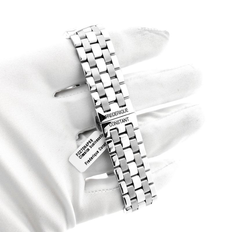 Image 8 of Frederique Constant Classics Business Timer FC270N4P6B; Men's watch with moon phase