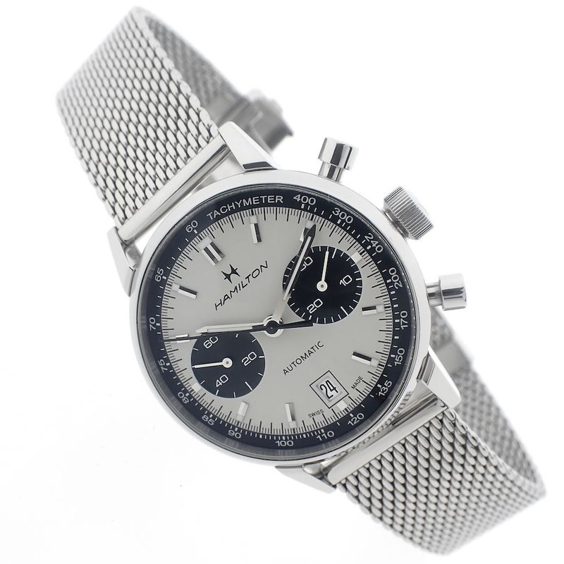 Image 11 of Hamilton Intra-Matic; Chronograph men's watch