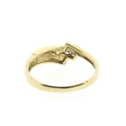Image 4 of Golden fantasy ring with diamond 0.085 ct.