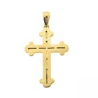 Image 4 of Gold pendant of a cross with diamond; 0.31 ct.