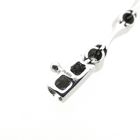 Image 5 of Platinum bracelet with diamond; 0.72 ct. | 19 cm