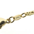 Image 6 of Gold square king link necklace | 80 cm