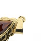 Image 8 of Vintage gold pendant with garnet