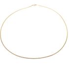 Image 1 of Gold round Venetian link chain