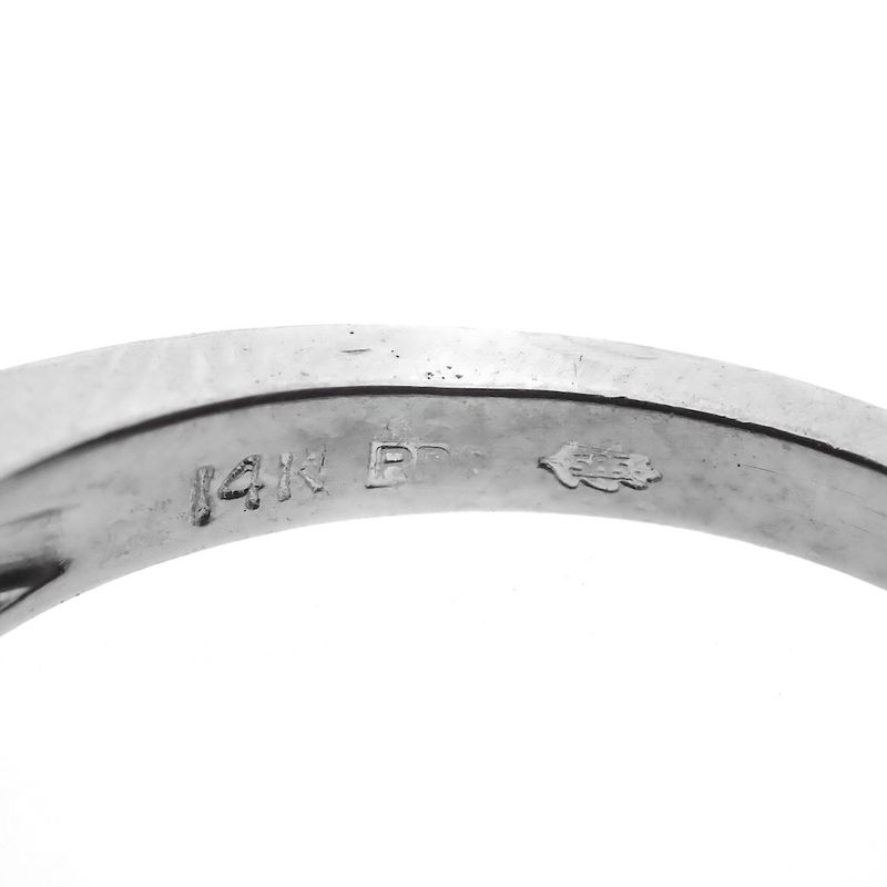 Image 11 of White gold ring with diamond | 0.25 ct.