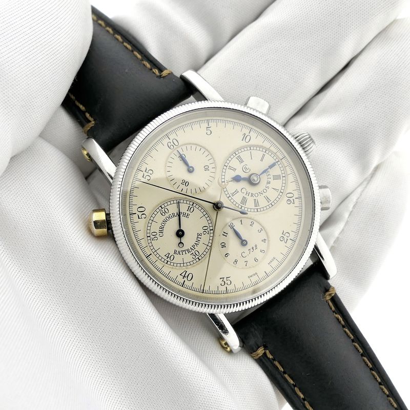 Image 18 of Chronoswiss Rattrapante Chronograph CH7323; Automatic men's watch with double chronograph