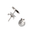 Image 3 of LOX; Safety clasps for earrings; silver-colored (2 pairs)