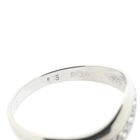 Image 6 of White gold ring with diamonds; 0.14 ct.