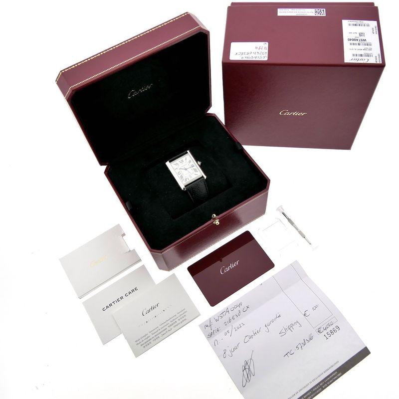 Image 4 of Cartier Tank Must XL WSTA0040/4324; Automatic men's watch