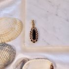 Image 7 of Vintage gold pendant with garnet