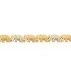 Image 4 of Gold Bismarck link chain with elephants