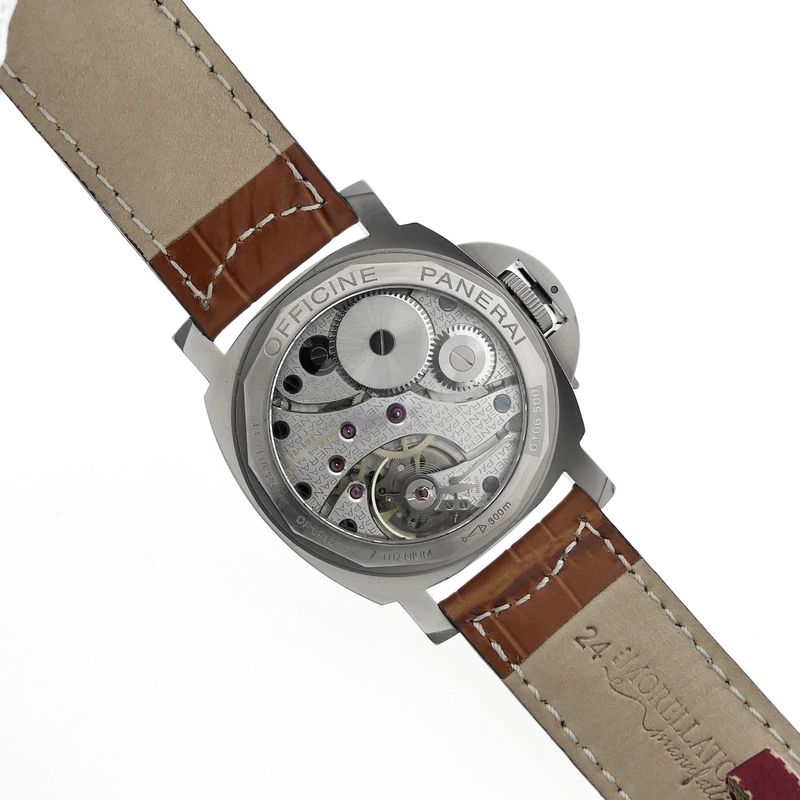 Image 9 of Panerai Luminor Marina Titanium PAM00177; Mechanical men's watch