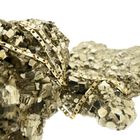 Image 2 of Tricolor gold navy link necklace | 51 cm