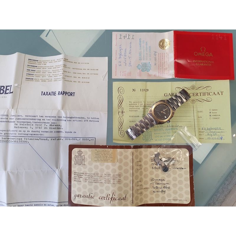 Image 8 of Omega Seamaster Polaris men's watch | Titanium/gold