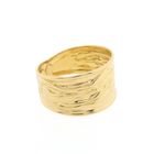 Image 3 of 18 carat gold wide ring