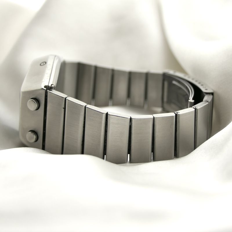 Image 12 of Heuer Manhattan Chronosplit GMT 104.403; Vintage heren horloge