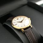 Image 10 of Movado Ulta Slim; Gold-plated women's watch with white dial; 0607096