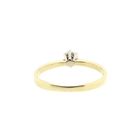 Image 4 of Gold solitaire ring with diamond | 0.20 ct.