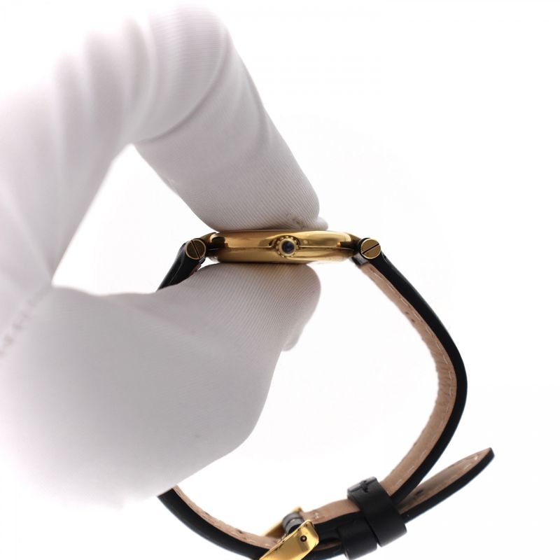 Image 6 of Cartier Must de Cartier Vendome 590004; Vintage Ladies Watch