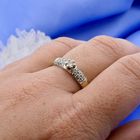 Image 9 of Gold Wedding Ring with Diamonds