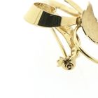 Image 9 of Vintage artistic gold brooch