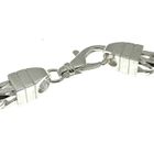 Image 8 of Silver wide king bracelet | 25 cm