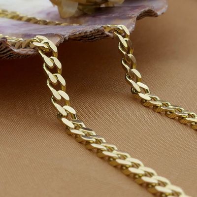 Image 2 of Gold gourmet link chain