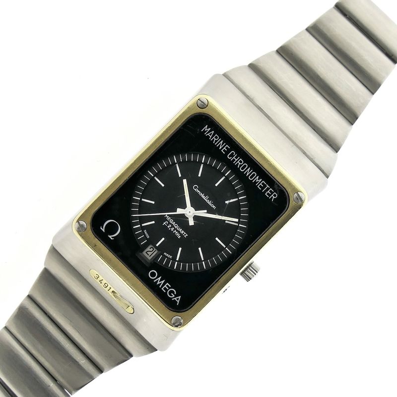 Image 7 of Omega Constellation Megaquartz f2.4Mhz ST398.0836; Vintage men's watch