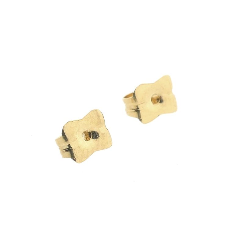 Image 9 of Gold ball stud earrings