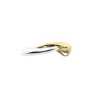Image 5 of Bicolor Gold Pendant with Diamond; 0.03 ct.