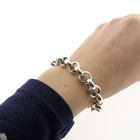 Image 4 of Silver jasseron link bracelet