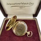 Image 8 of Antique 14k gold IWC pocket watch from 1919
