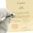 Image 8 of White gold LOVE ring set with diamond; Cartier