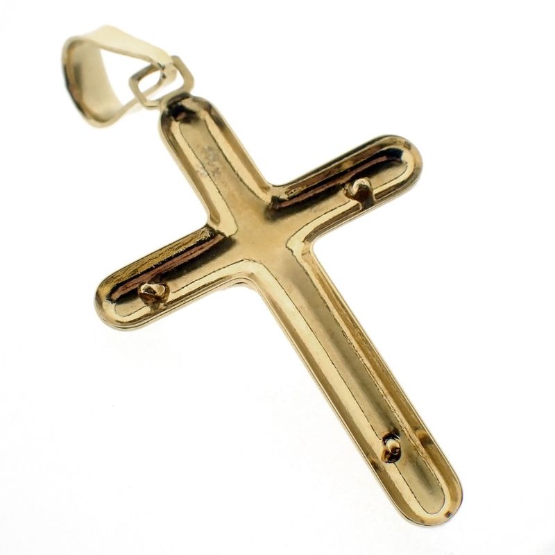 Image 4 of Gold pendant of a cross with corpus