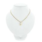 Image 7 of Two-tone gold pendant with zirconia