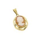 Image 9 of Gold pendant with cameo | Vintage/antique