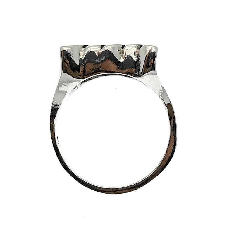 Image 3 of Silver signet ring tribal