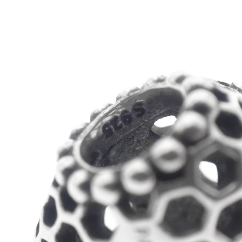 Image 7 of Pandora Moments charm; Silver; Bee Happy