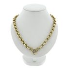 Image 1 of Gold jasseron link chain | 46 cm