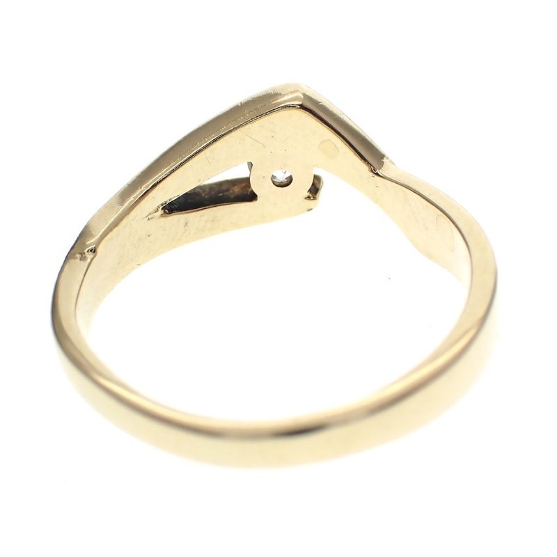 Image 5 of Gold fantasy ring with zirconia