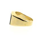 Image 7 of Gold signet ring with onyx