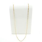 Image 1 of Gold long Figaro link chain