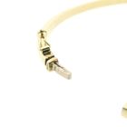 Image 8 of Diamond gold bangle with diamonds; Size M