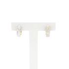 Image 1 of Bicolor Gold Hoop Earrings; Ø 12.9